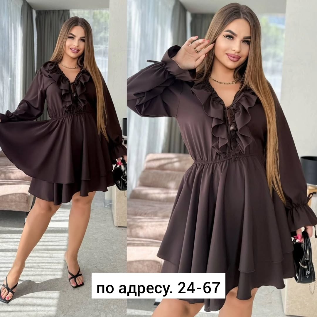 женское платье,платье,платье с оборками,шифоновое платье,платье