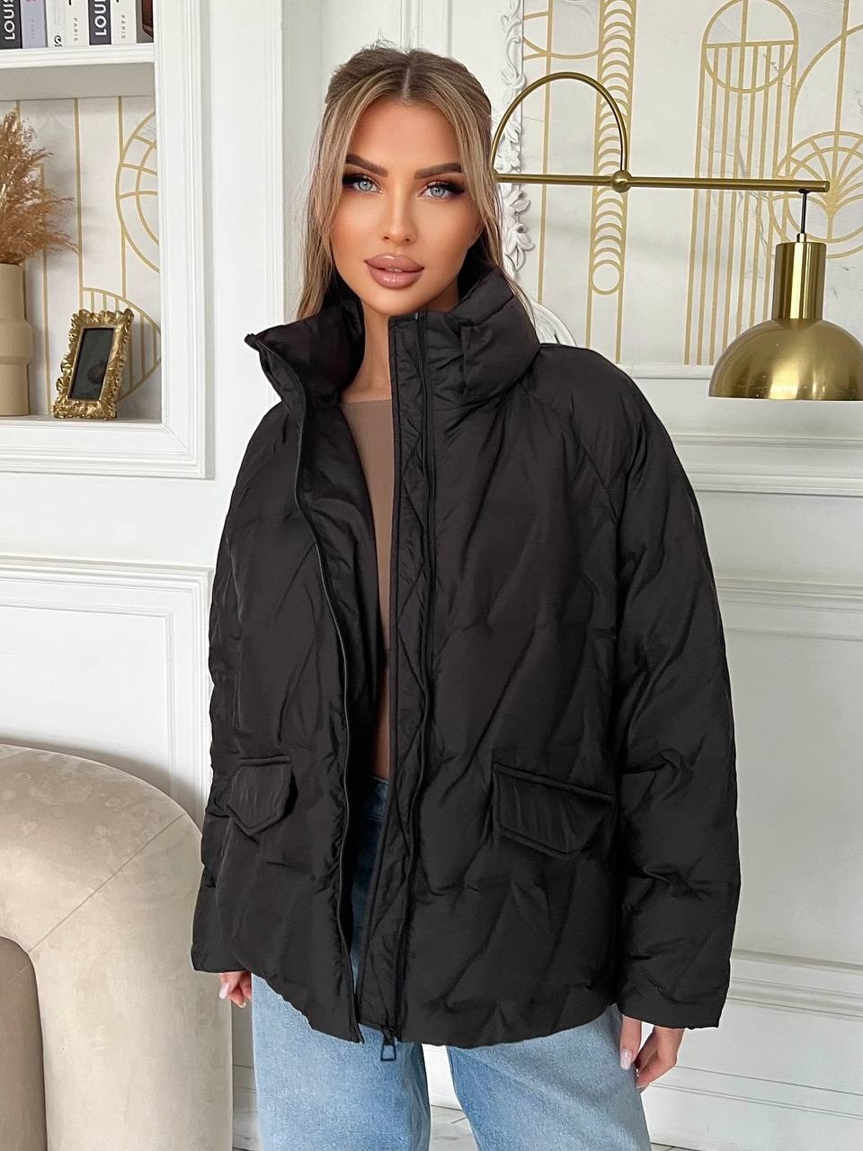 куртка женская бежевая,стильная куртка,куртка модная,куртка бомбер,пуховик повседневный