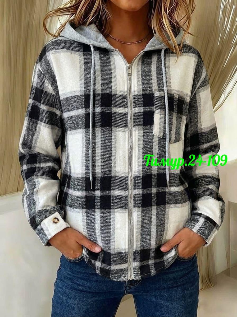 рубашка оверсайз теплая в клетку удлиненная amy store,рубашка теплая,рубашка утепленная,рубашка женская,рубашка с капюшоном