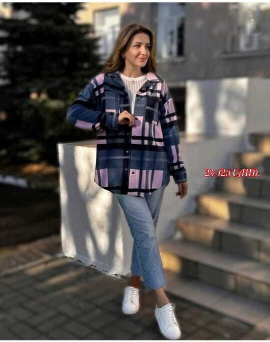 рубашка в клетку утепленная,рубашка женская,рубашка женская оверсайз в клетку теплая loliko,рубашка женская в клетку теплая оверсайз,рубашка клетчатая женская оверсайз утепленная