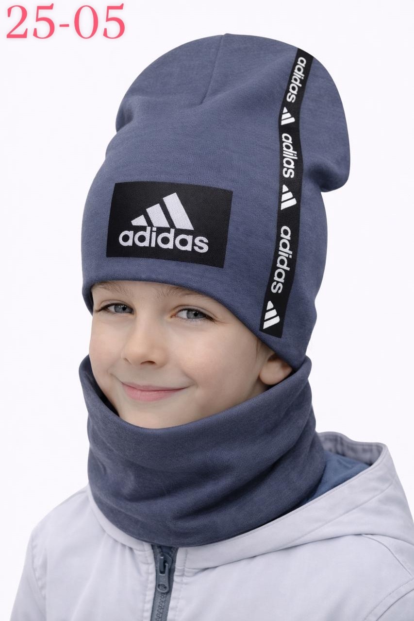 комплект шапка снуд,снуд adidas,шапка снуд для мальчика,шапка и снуд,шапка комплект со снудом