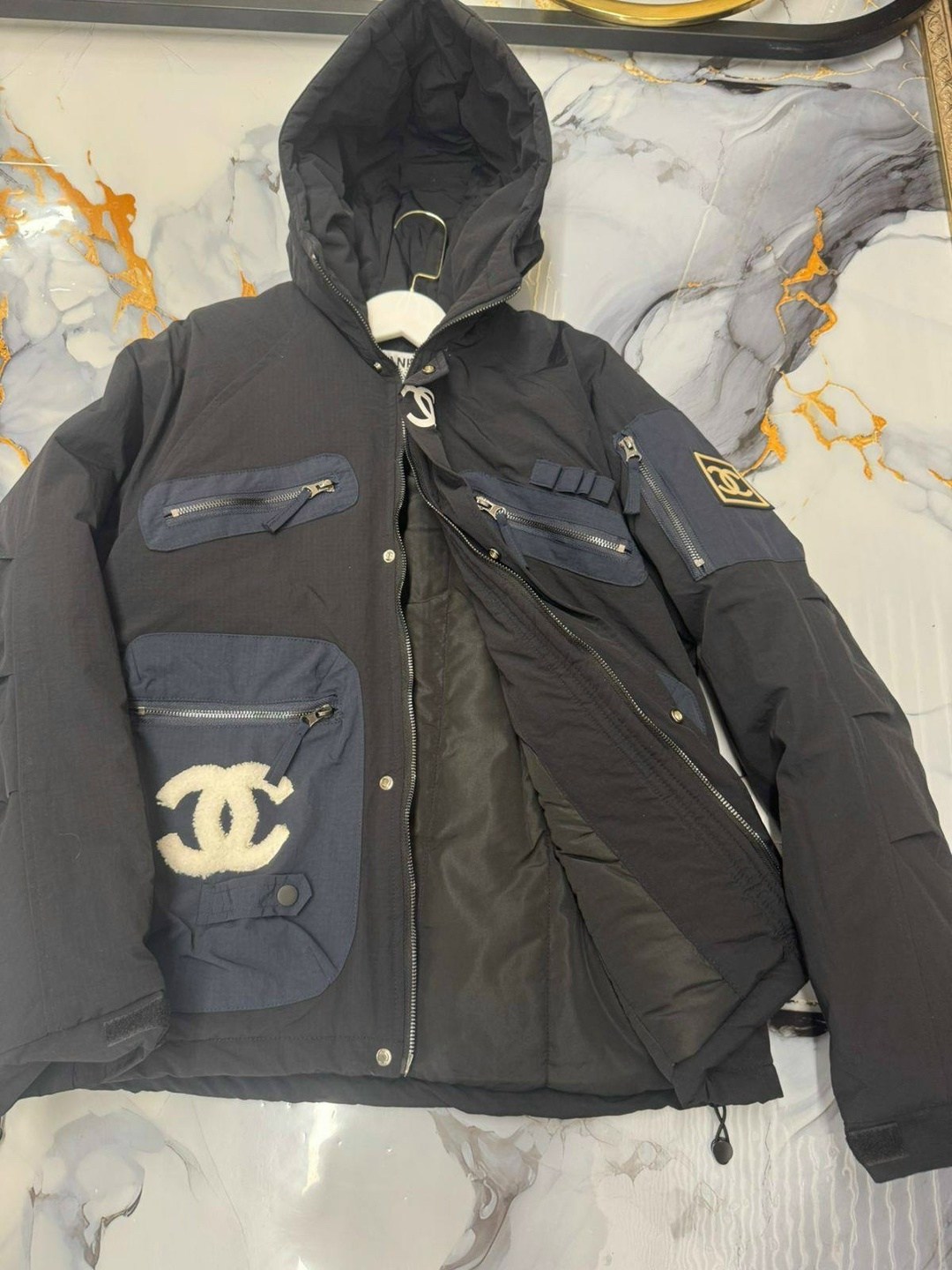 пуховик chanel,шанель куртка,куртка chanel,зимняя куртка,куртка на синтепоне в стиле шанель