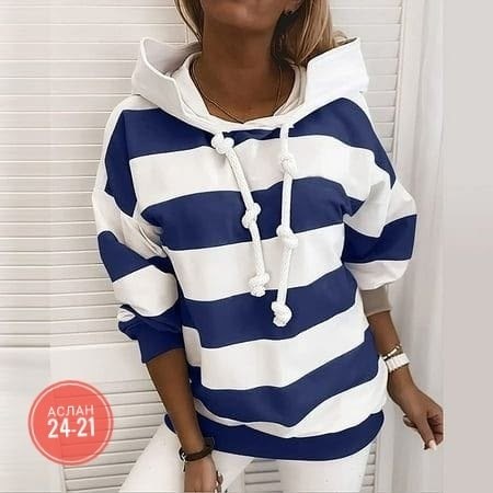 толстовка в полоску,модные женские толстовки,женская толстовка с капюшоном,модные толстовки с капюшоном,толстовка с капюшоном в полоску