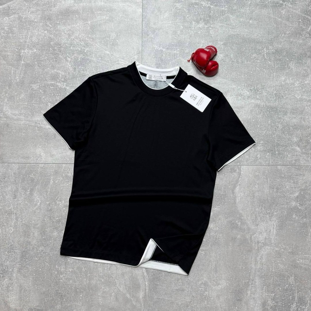 мужская футболка brunello cucinelli,футболки мужские,темно синий футболка,футболка,brunello cucinelli футболка