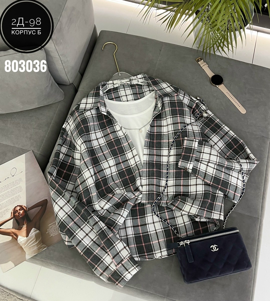 рубашка в клетку с майкой beststyle,рубашка хлопок,рубашка,женская блузка и рубашка,женская рубашка в клетку