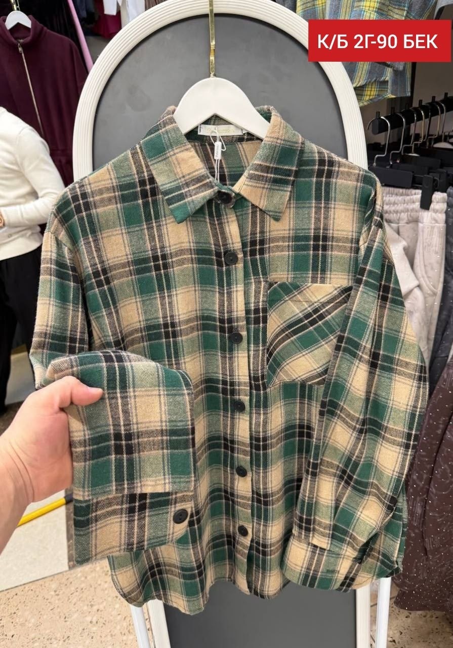 рубашка женская в клетку теплая оверсайз,рубашка женская,рубашка женская оверсайз в клетку,рубашка в клетку,женская рубашка в теплой клетке