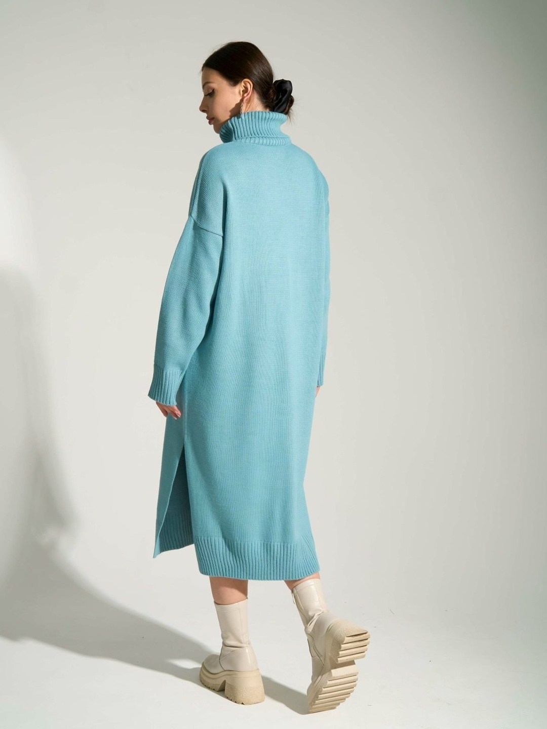 трикотажные костюмы,платье свитер оверсайз,трикотажное платье,платье свитер,костюм с юбкой