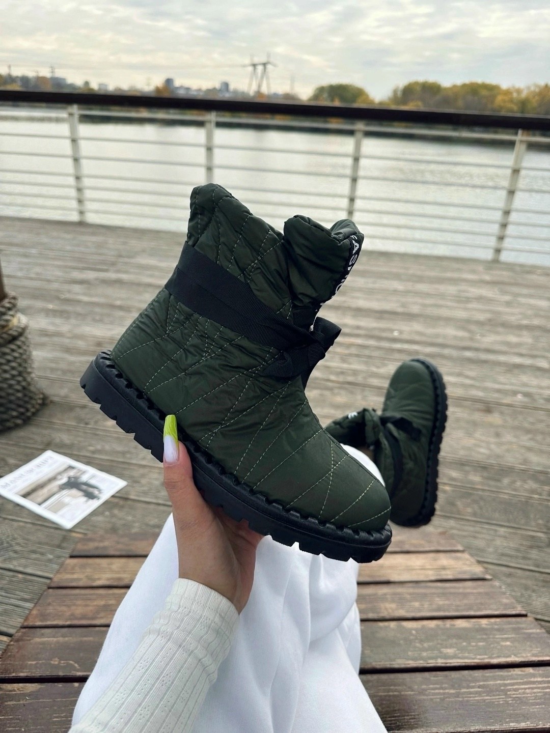 дутики женские,дутики,,дутики женские ganza shop 105119059 зеленые 37 ru,дутики женские зимние