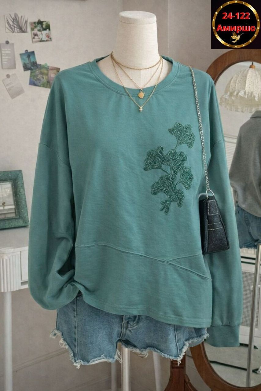 женский повседневный свитшот с круглым вырезом и вышивкой в китайском стиле,блузка с вышивкой,повседневный свитшот,женский свитшот с вышивкой,пуловер