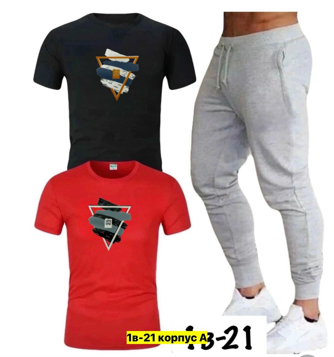 спортивные костюмы мужские,костюм для мужчин,спортивная одежда,комплект футболка штаны мужской,