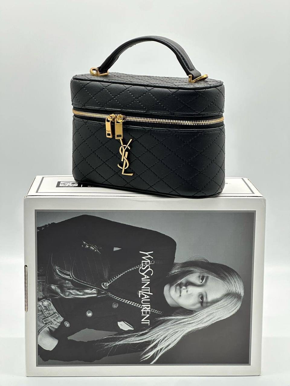 брендовая сумка женская,женская сумка-кошелек ysl saint laurent,кожаная сумка yves saint laurent gaby vanity черная,сумка saint laurent,сумка