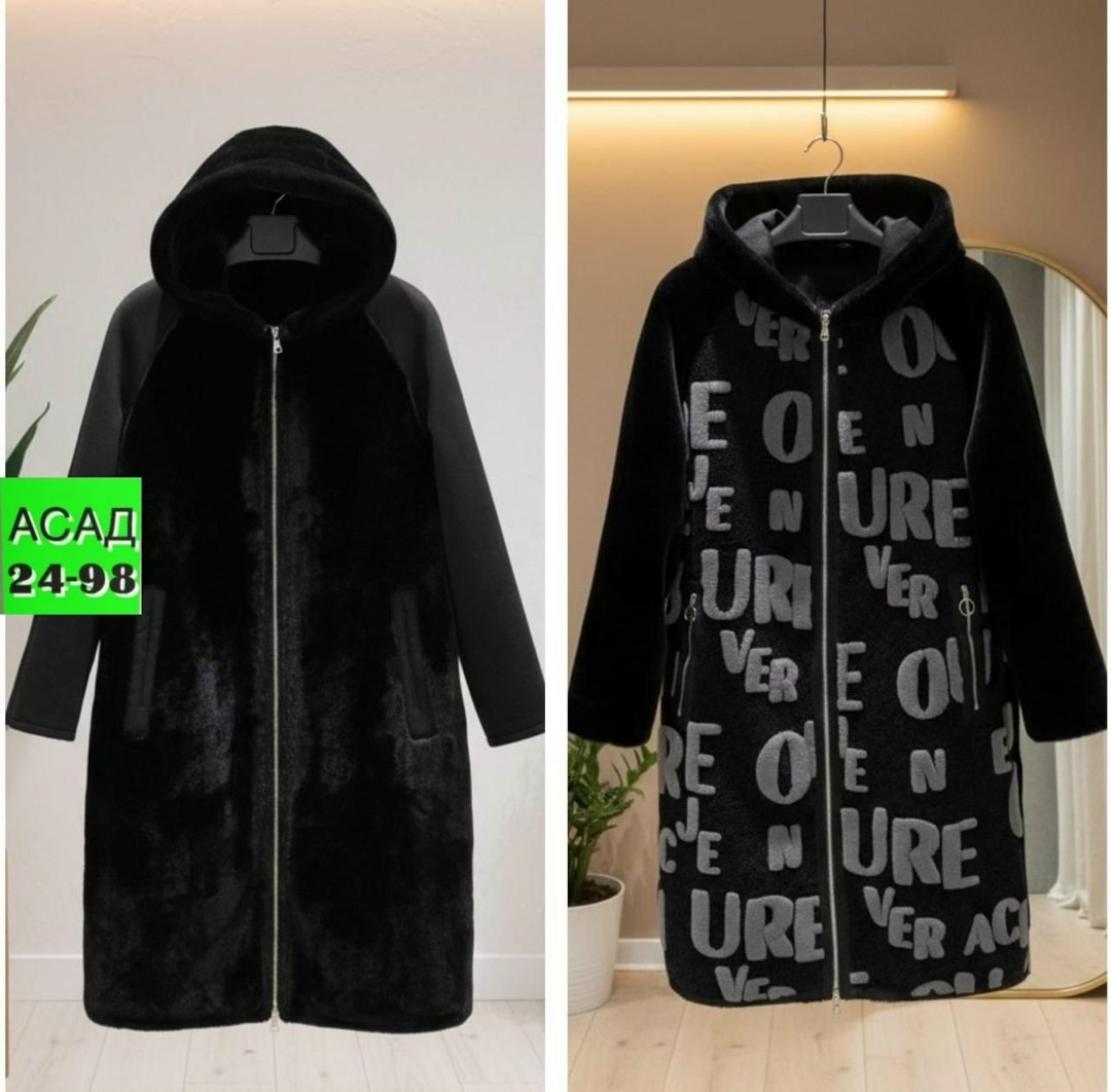 женская дубленка,пальто женское,пальто для полных женщин,шуба из мутона с капюшоном, отделка норка мосмеха 8020604,дубленка с капюшоном