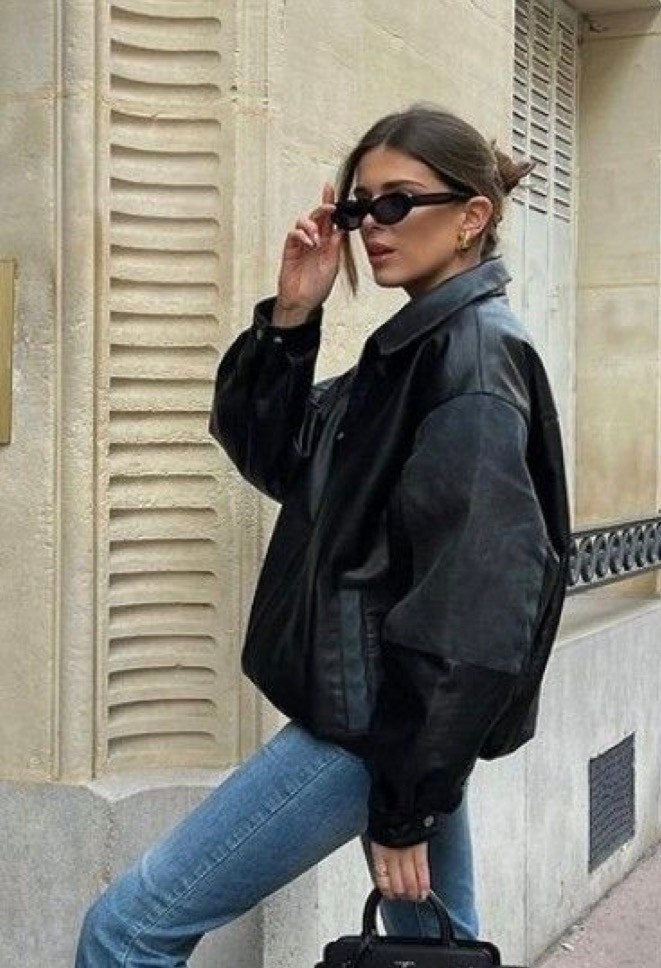 кожаная куртка,модный стиль,стильные образы,мода модная