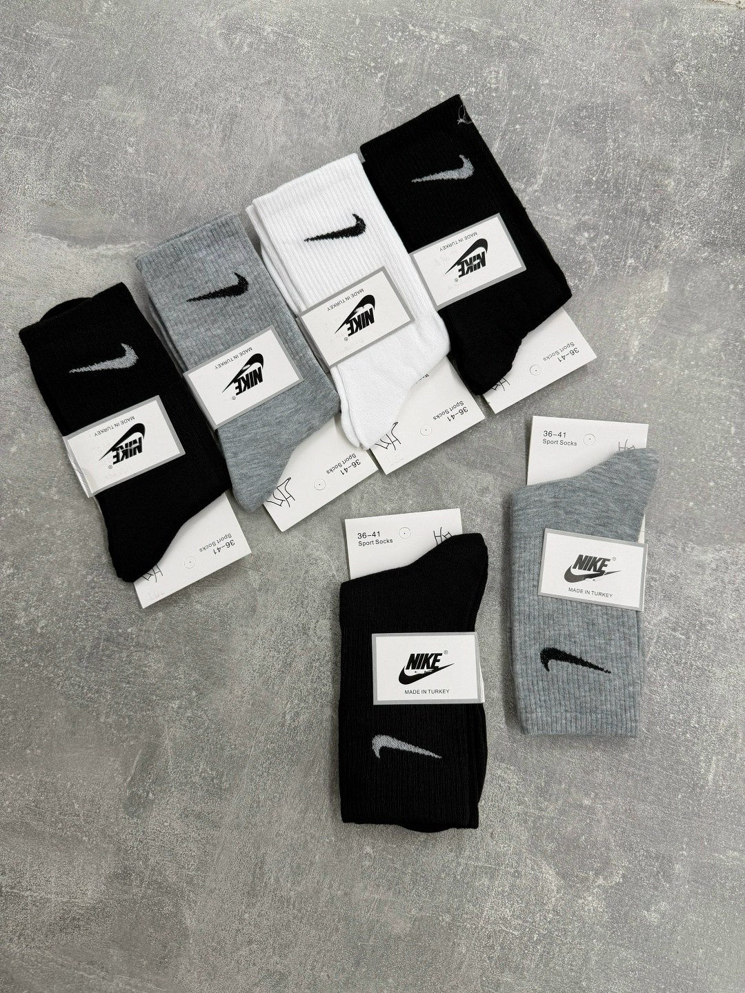 носки высокие nike набор мужских носков,носки мужские 10 пар nike,носки nike спортивные высокие набор 5 пар,спортивные носки nike набор средних носков 5 пар,носки мужские 10 пар