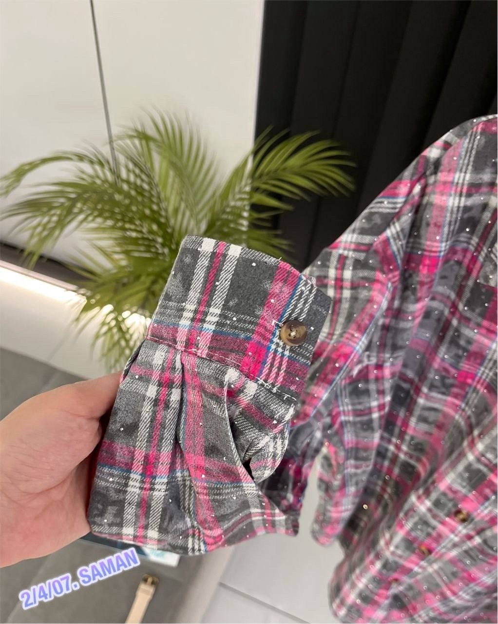 рубашка в клетку оверсайз варенка umalook,рубашка в клетку,рубашка женская в клетку,женская рубашка,рубашка женская оверсайз в клетку