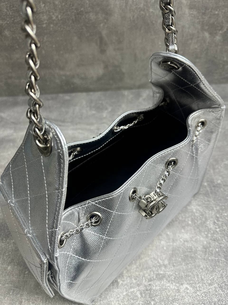серебристая сумка,сумка,женская сумка,серебряная сумка,фурла сумка серебряная