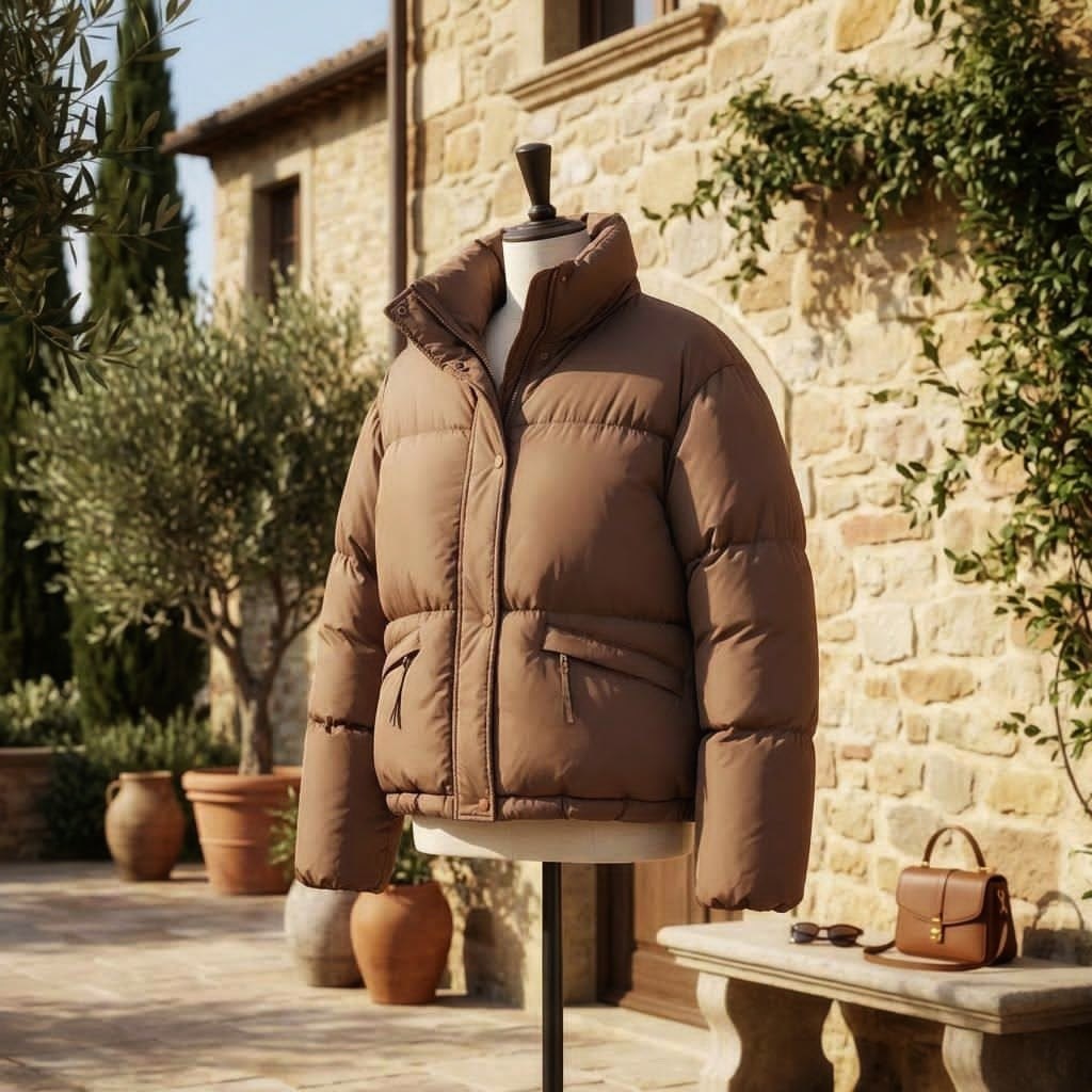 демисезонная куртка,бежевый пуховик,пуховик для женщин,пуховик,объемный пуховик