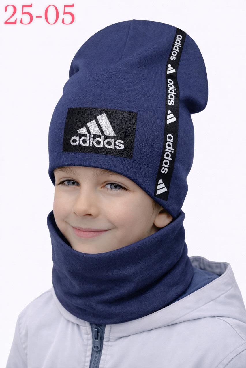 комплект шапка снуд,снуд adidas,шапка снуд для мальчика,шапка и снуд,шапка комплект со снудом