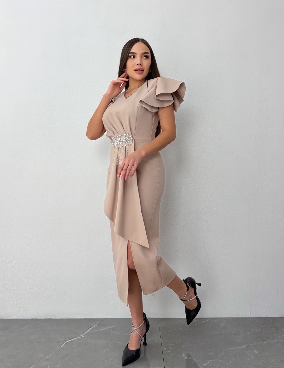 платье креп,платье,платье футляр,нарядное платье,платье футляр женское