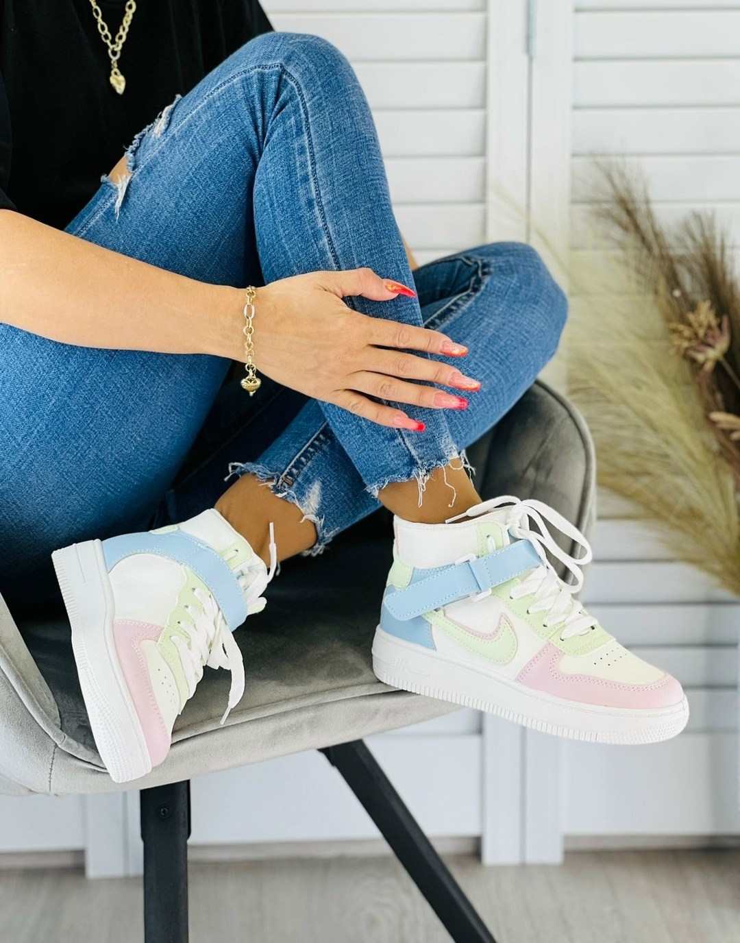 кроссовки женскиe,,кроссовки женские высокие,женская ,кроссовки разноцветные