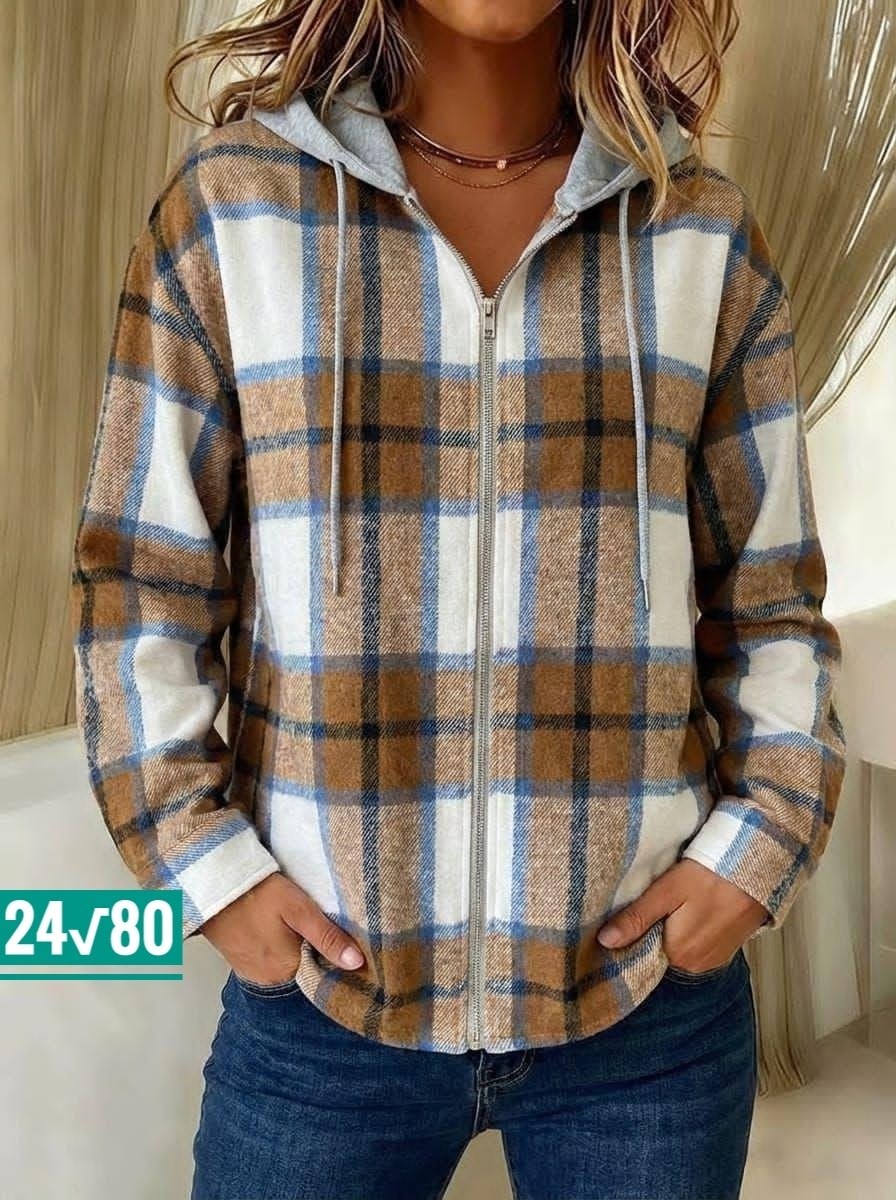 рубашка женская,клетчатая куртка,повседневная куртка,куртка женская,модная куртка