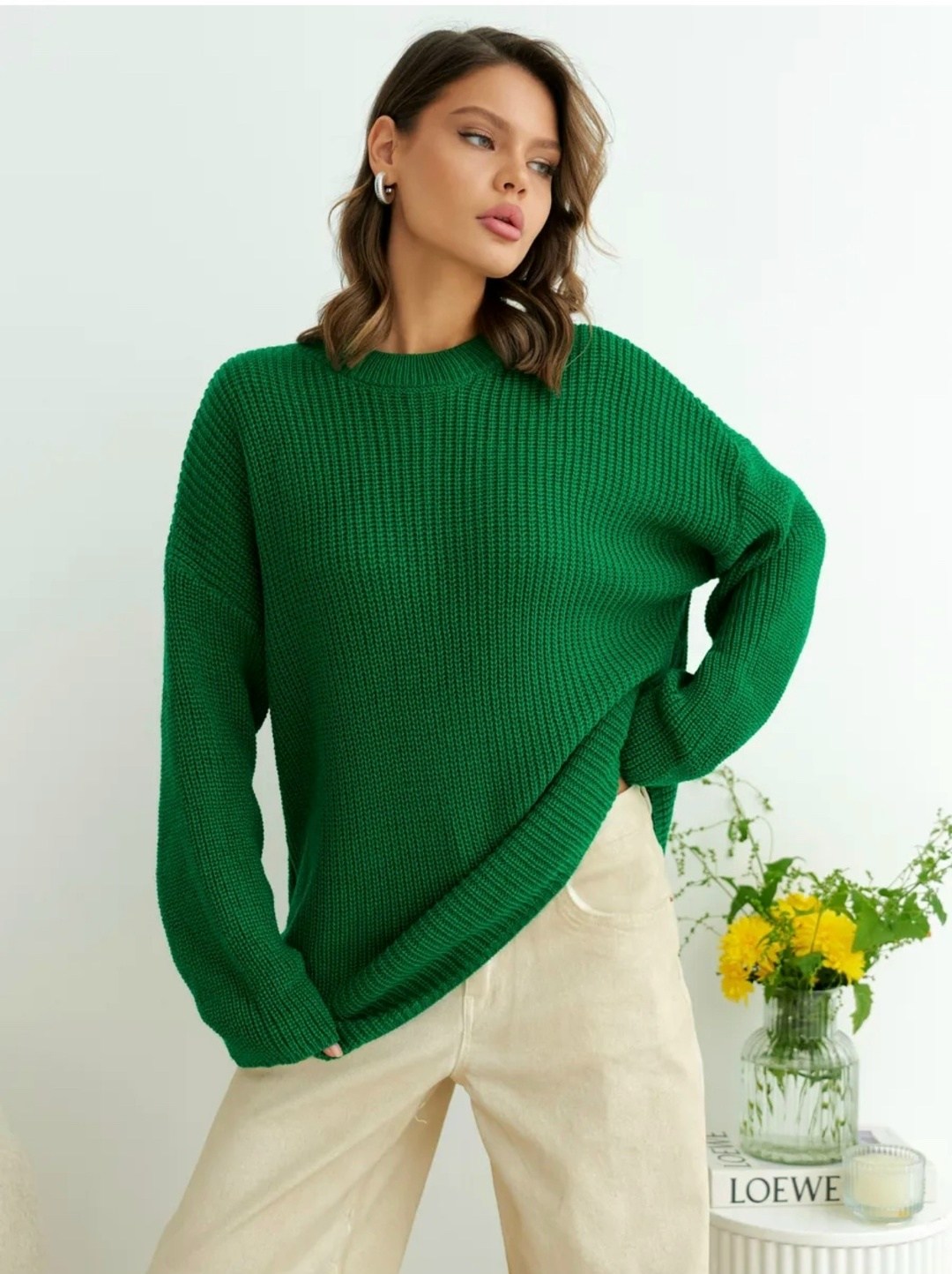 джемпер вязаный оверсайз,свитер оверсайз вязаный beruchi,свитер женский,свитер вязаный оверсайз,свитер женский кофта оверсайз укороченный вязаный черный