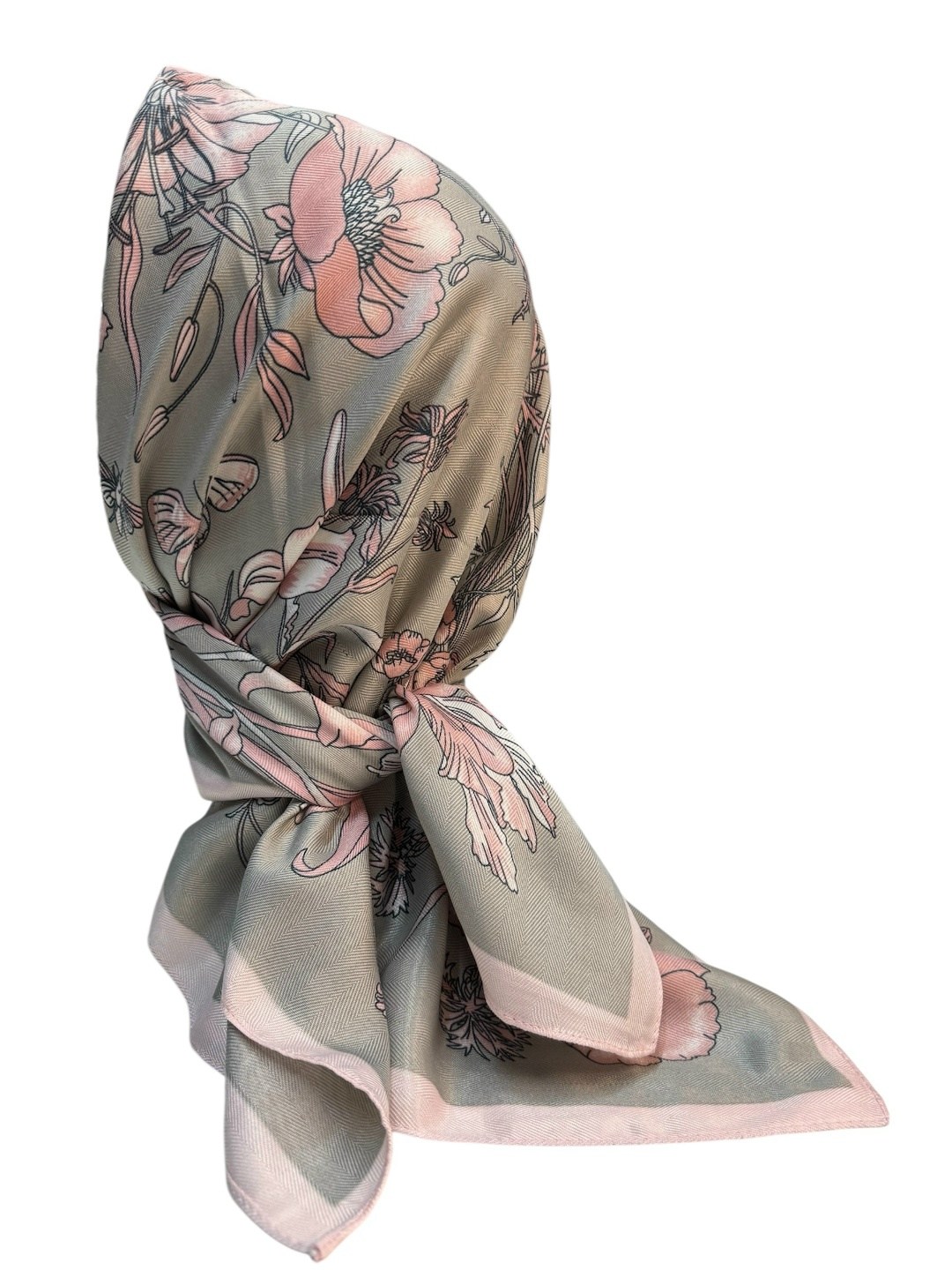 платок женский шелковый,атласный платок,шелковый шарф,женский шелковый шарф с принтом,головной платок