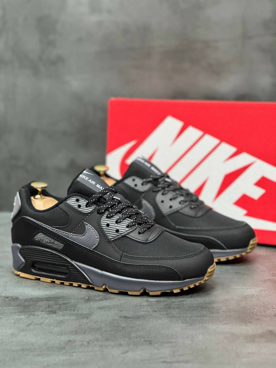 кроссовки nike air max 90,кроссовки nike air max 90 anthracite dark grey,кроссовки,кроссовки nike air max 90 мужские,кроссовки nike air max зимние