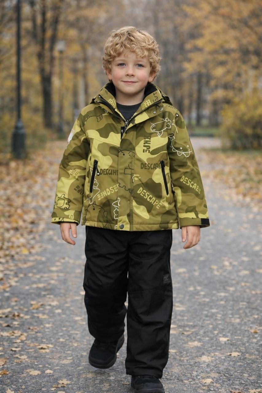 комплект верхней одежды emson,демисезонный комплект,демисезонные костюмы,куртка демисезонная для мальчика,комплект для мальчика