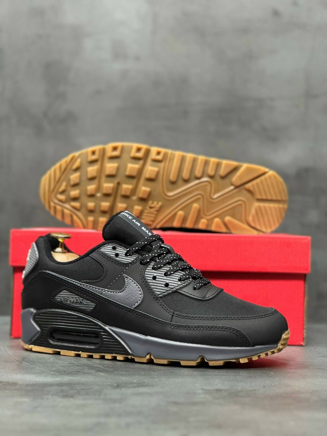 кроссовки nike air max 90,кроссовки nike air max 90 anthracite dark grey,кроссовки,кроссовки nike air max 90 мужские,кроссовки nike air max зимние