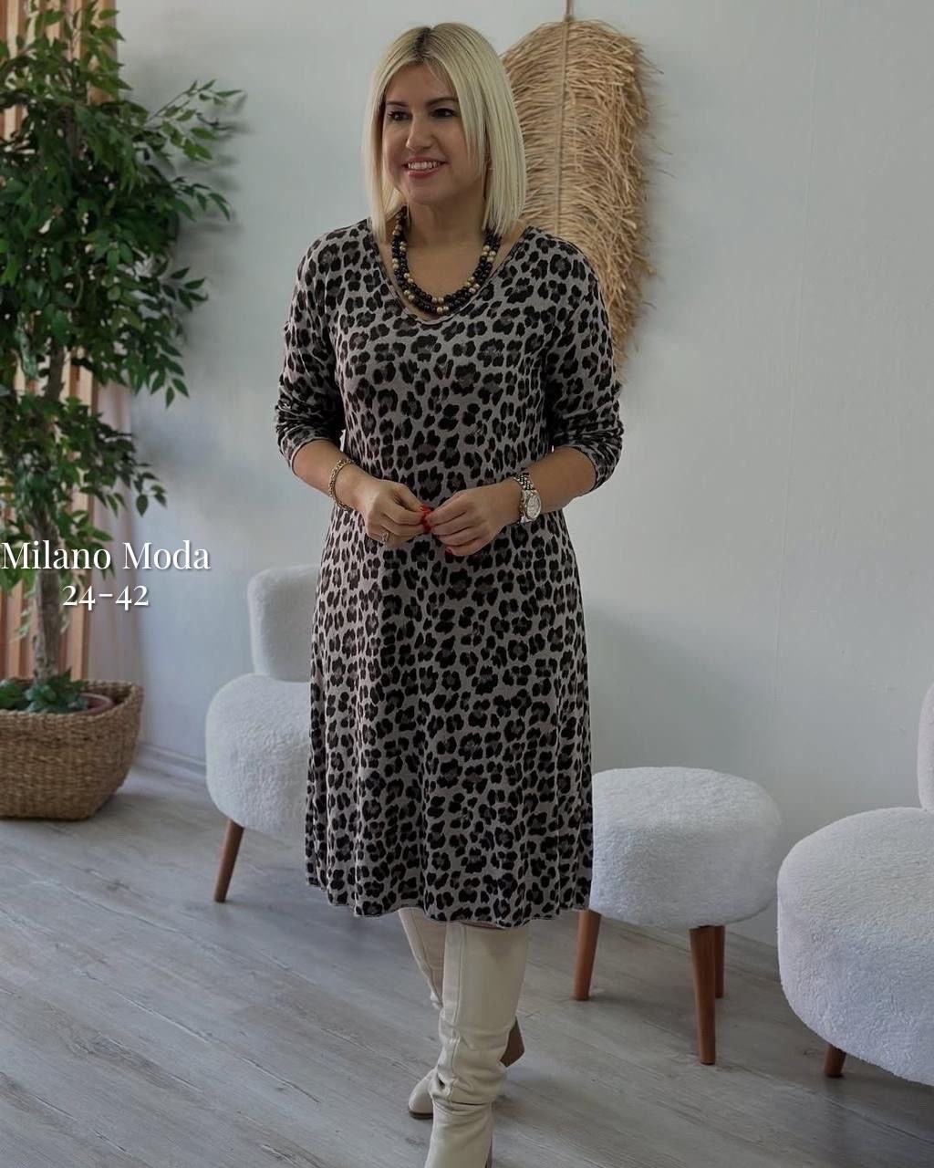 леопардовое платье с v-образным вырезом и длинным рукавом,платье с леопардовым принтом,женское платье,платье,платье женское демисезонное с длинным рукавом леопардовое