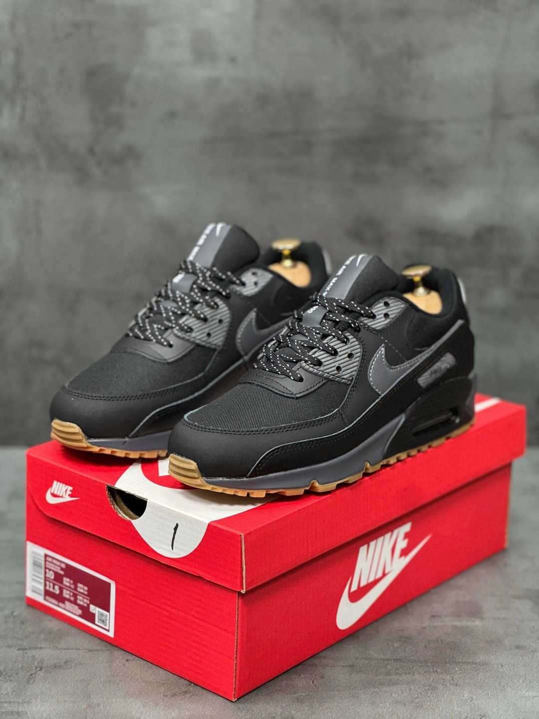 кроссовки nike air max 90,кроссовки nike air max 90 anthracite dark grey,кроссовки,кроссовки nike air max 90 мужские,кроссовки nike air max зимние