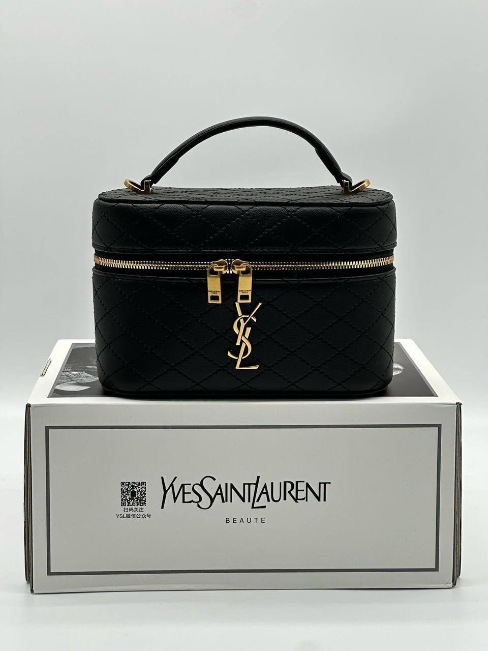 брендовая сумка женская,женская сумка-кошелек ysl saint laurent,кожаная сумка yves saint laurent gaby vanity черная,сумка saint laurent,сумка