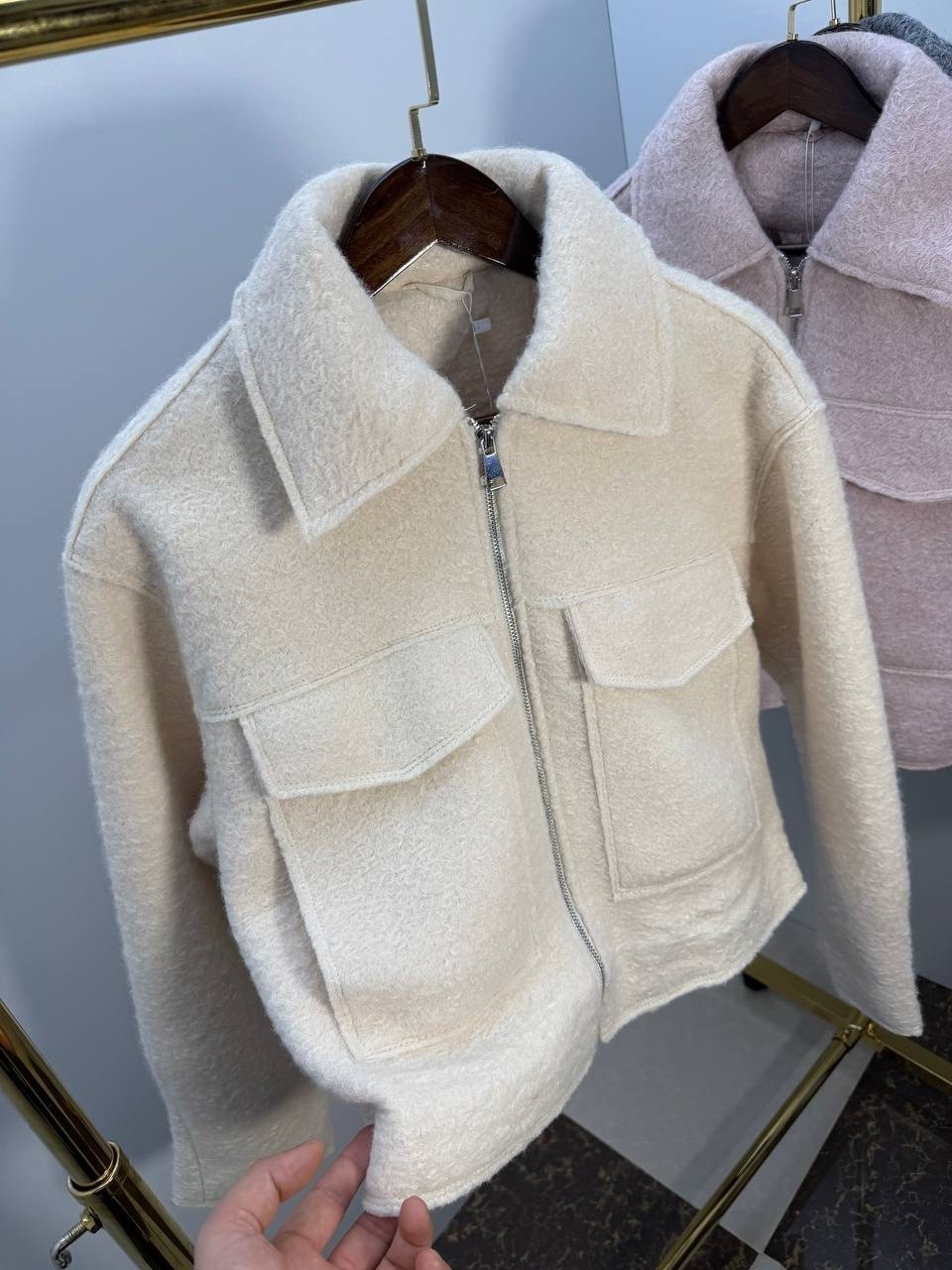 укороченная куртка из твида для женщин,модные стили,куртка бомбер,куртка полупальто на молнии демисезон xs-s,женская куртка