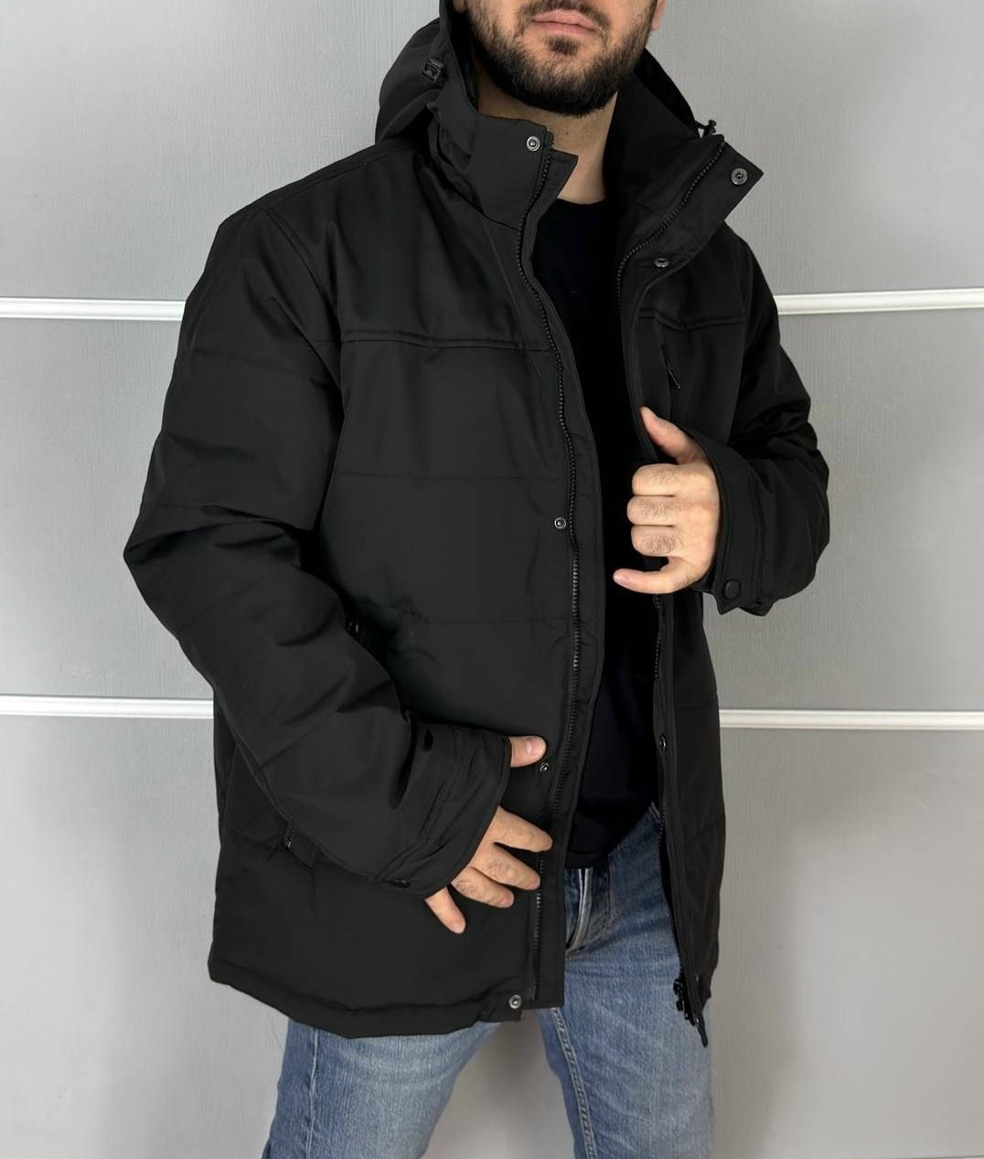 мужская куртка черного цвета,куртка мужская демисезон,куртка мужская черная,мужская куртка,куртка мужская зимняя dsgdong цвет черный