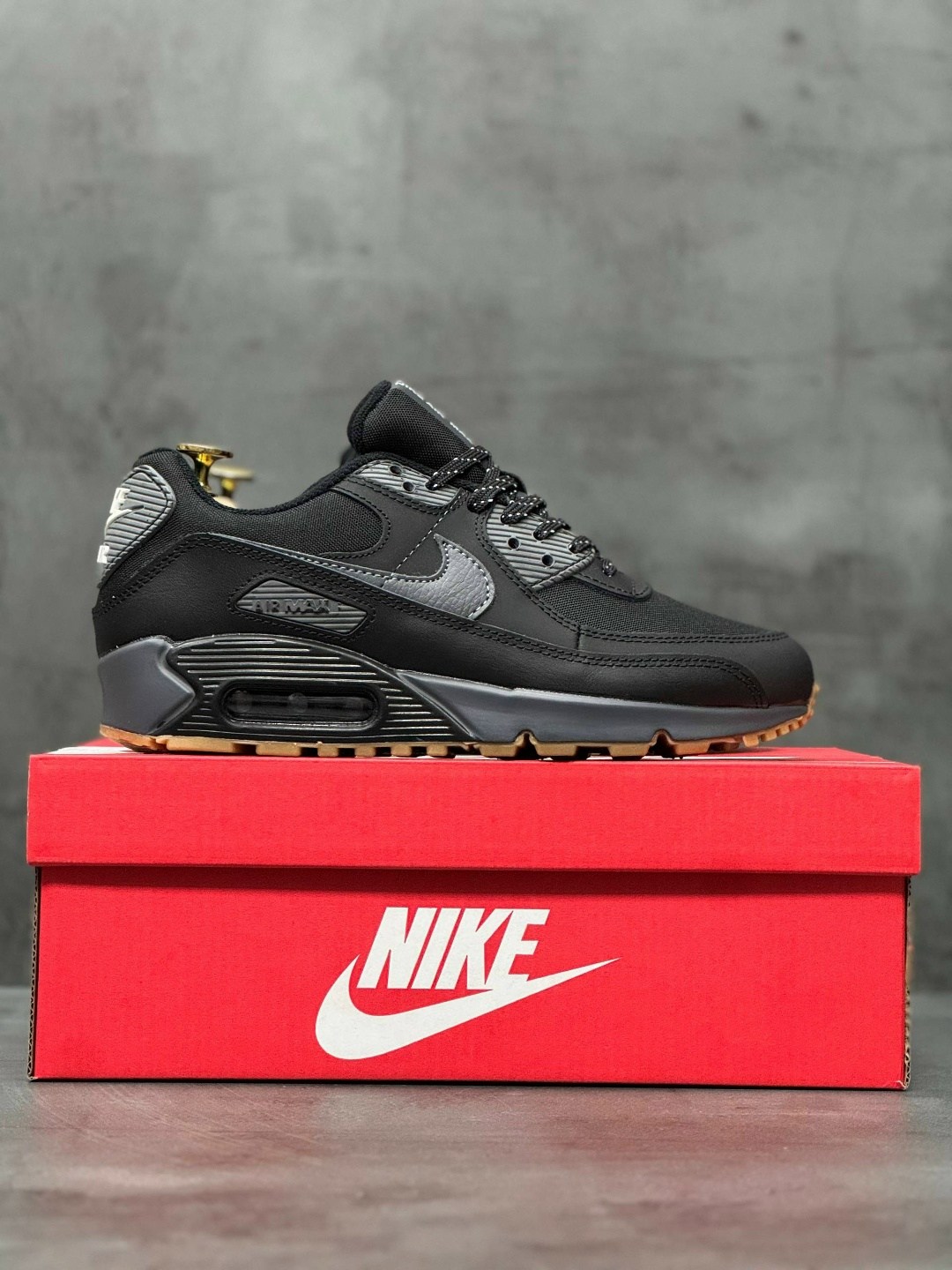 кроссовки nike air max 90,кроссовки nike air max 90 anthracite dark grey,кроссовки,кроссовки nike air max 90 мужские,кроссовки nike air max зимние