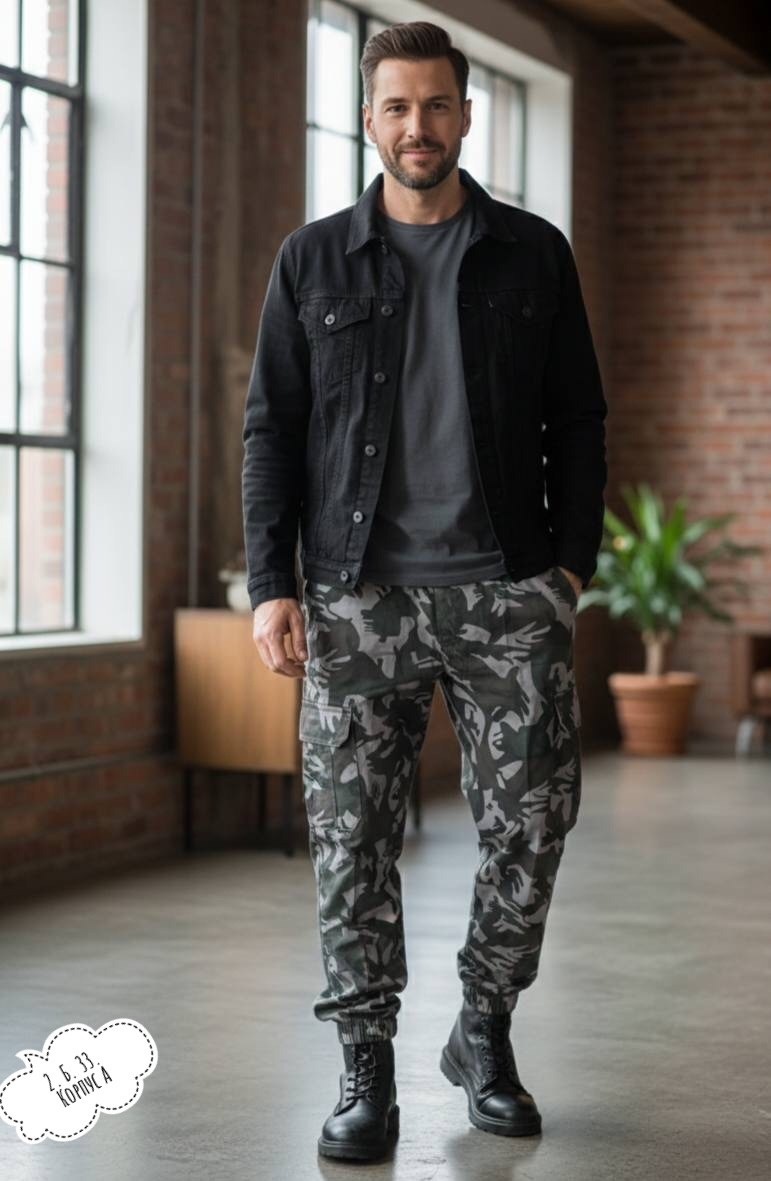 джоггеры камуфляжные,м65 брюки карго милитари,джоггеры камуфляж,джоггеры с карманами,мужские брюки-карго