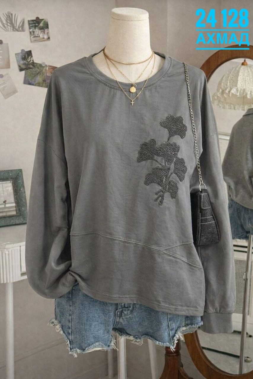 повседневный свитшот,женский свитшот,пуловер с длинными рукавами,пуловер,свитшот