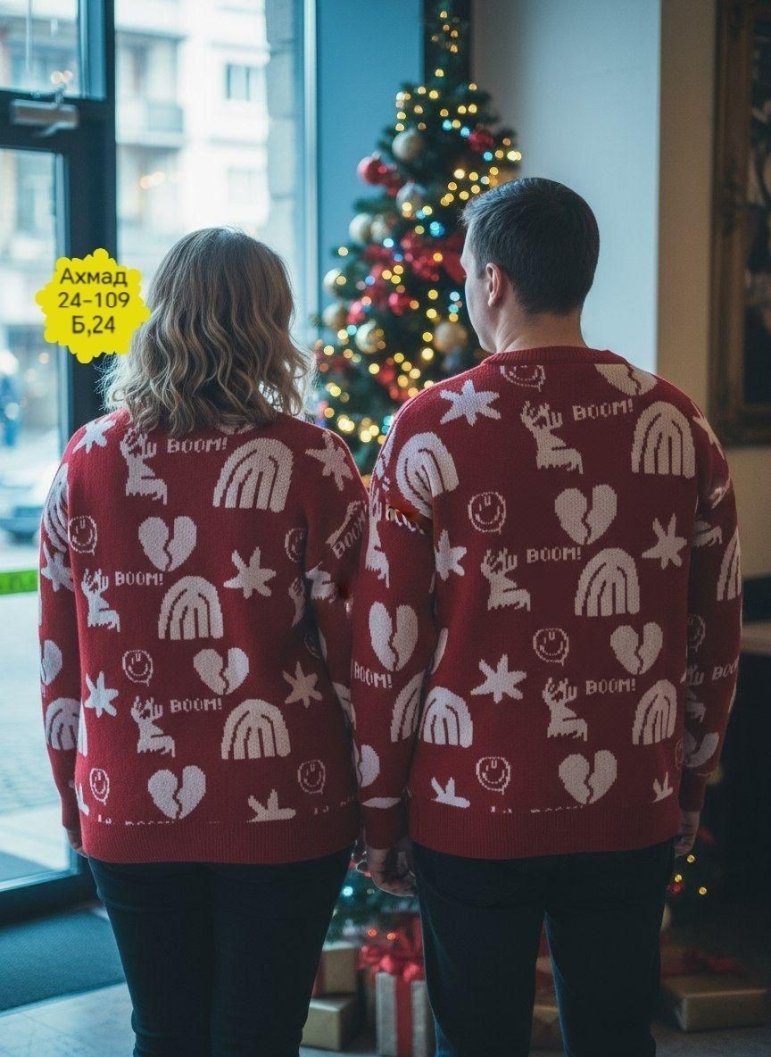 джемпер вязаный kaftan "new year" р.56,новогодний джемпер,свитер новогодний,джемпер вязаный kaftan "new year" р.46,свитер мужской новогодний