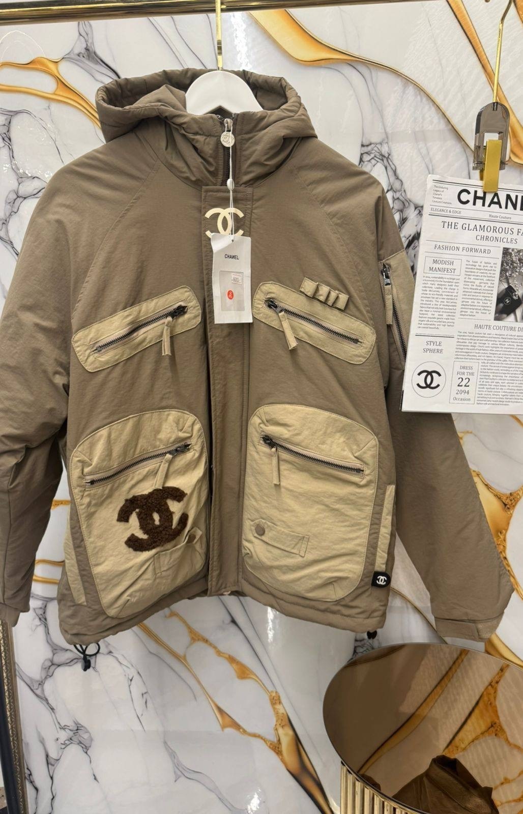 пуховик chanel,шанель куртка,куртка chanel,зимняя куртка,куртка на синтепоне в стиле шанель