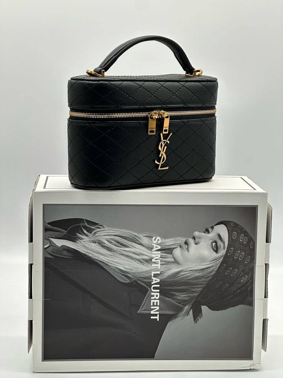 брендовая сумка женская,женская сумка-кошелек ysl saint laurent,кожаная сумка yves saint laurent gaby vanity черная,сумка saint laurent,сумка