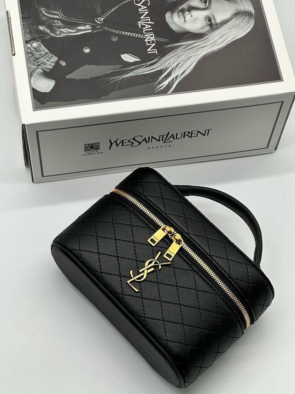 брендовая сумка женская,женская сумка-кошелек ysl saint laurent,кожаная сумка yves saint laurent gaby vanity черная,сумка saint laurent,сумка