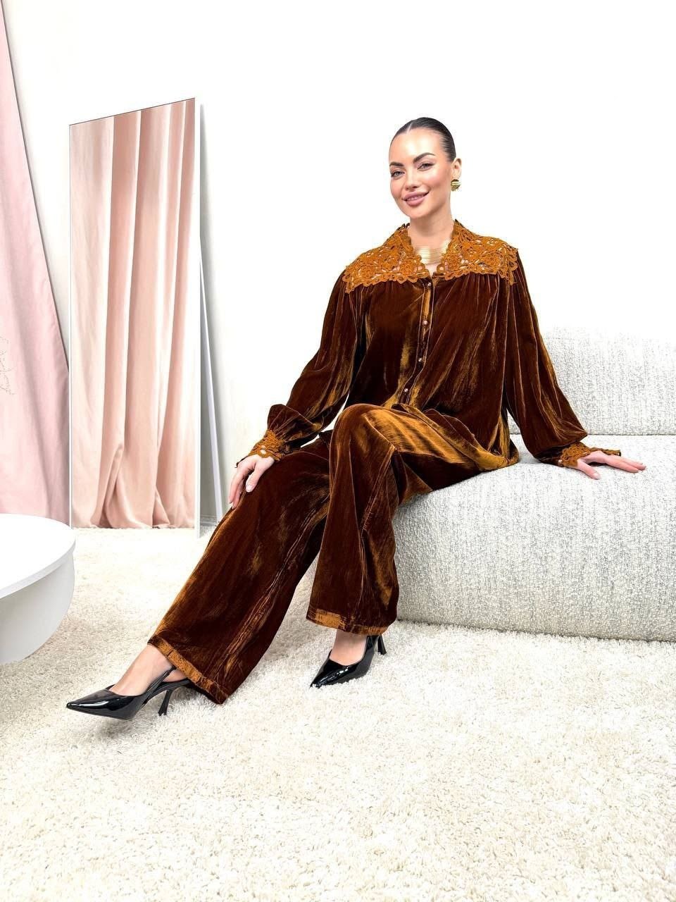 велюровый костюм,костюм в пижамном стиле,бархатный костюм,женский костюм,костюм для дома пижама