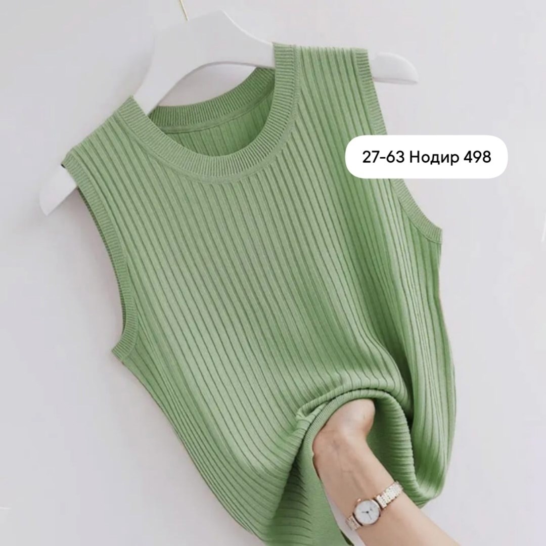 блузка с круглым вырезом,блузки женские,вязаные жилеты женские,трикотажный жилет