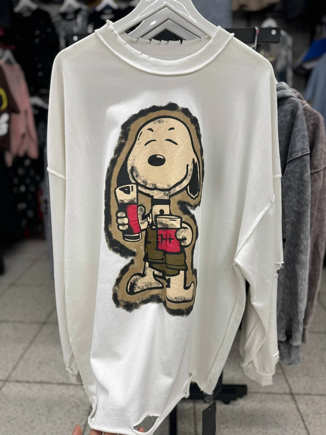 свитшот женская,свитшот оверсайз с принтом "микки маус",женская кофта,стиль оверсайз,лонгслив оверсайз с принтом варенка arttimes