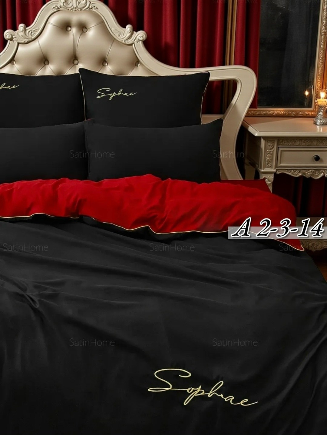 комплект постельного белья mency,комплект постельного белья,комплект постельное белье сатин жатка,постельное белье жатка,черное постельное белье