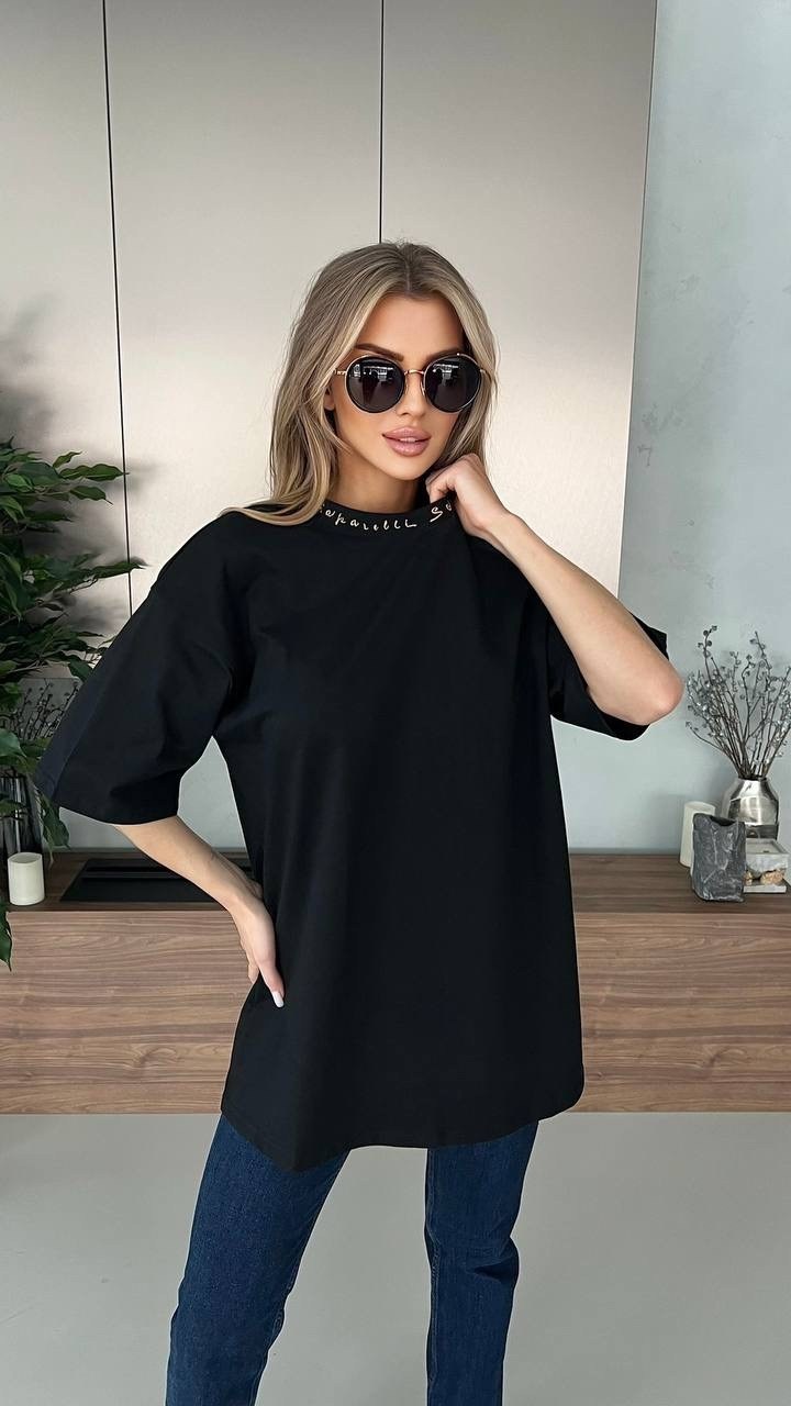 футболка женская оверсайз,женская футболка,футболки оверсайз,футболки модные,футболка со стразами