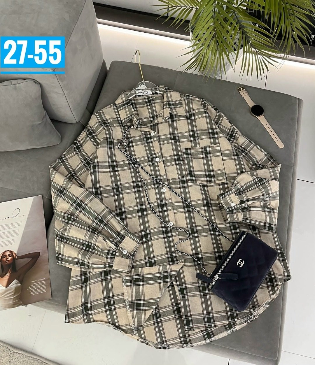 рубашка в клетку,рубашка женская,рубашка хлопок,рубашка,рубашка женская оверсайз в клетку