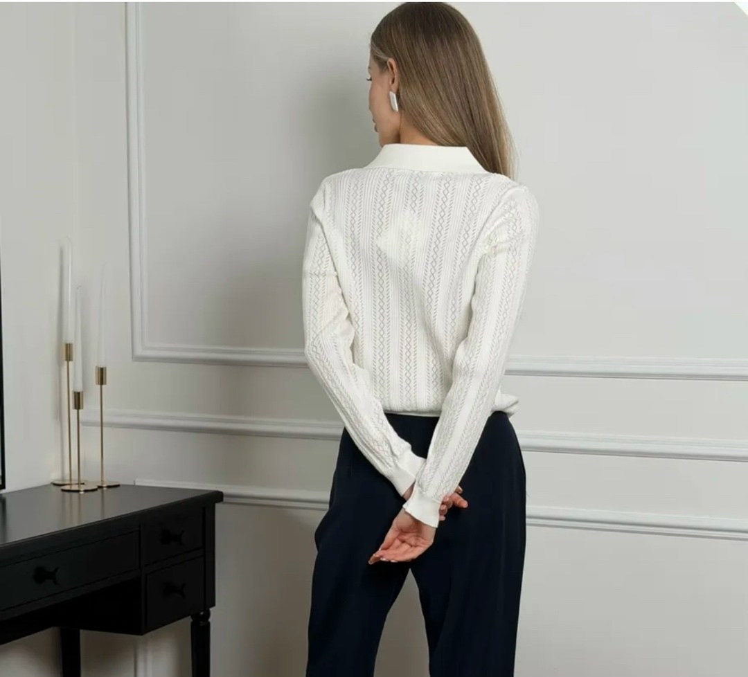 трикотажный свитер brunello cucinelli,женская кофта,джемпер стильный,базовая кофта,кофта поло