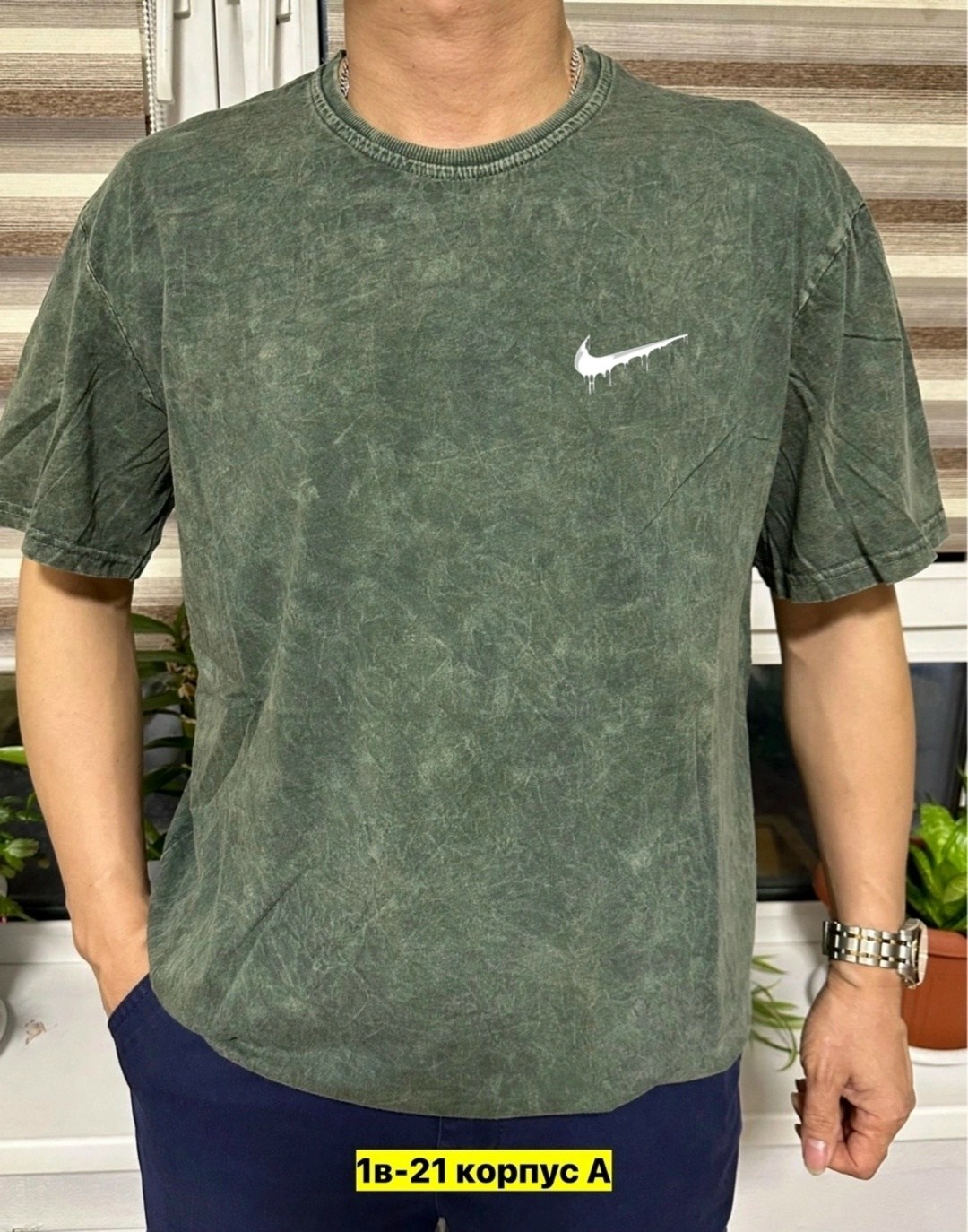 мужская футболка,футболки для мужчин,футболка мужская nike,футболка зелено,футболка хлопок nike варенка